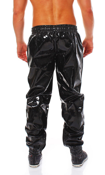 Jogging Hose Herren Vinyl Qualität diverse Größen Farben Zuhause Lack Hose
