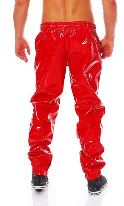 Jogging Hose Herren Vinyl Qualität diverse Größen Farben Zuhause Lack Hose