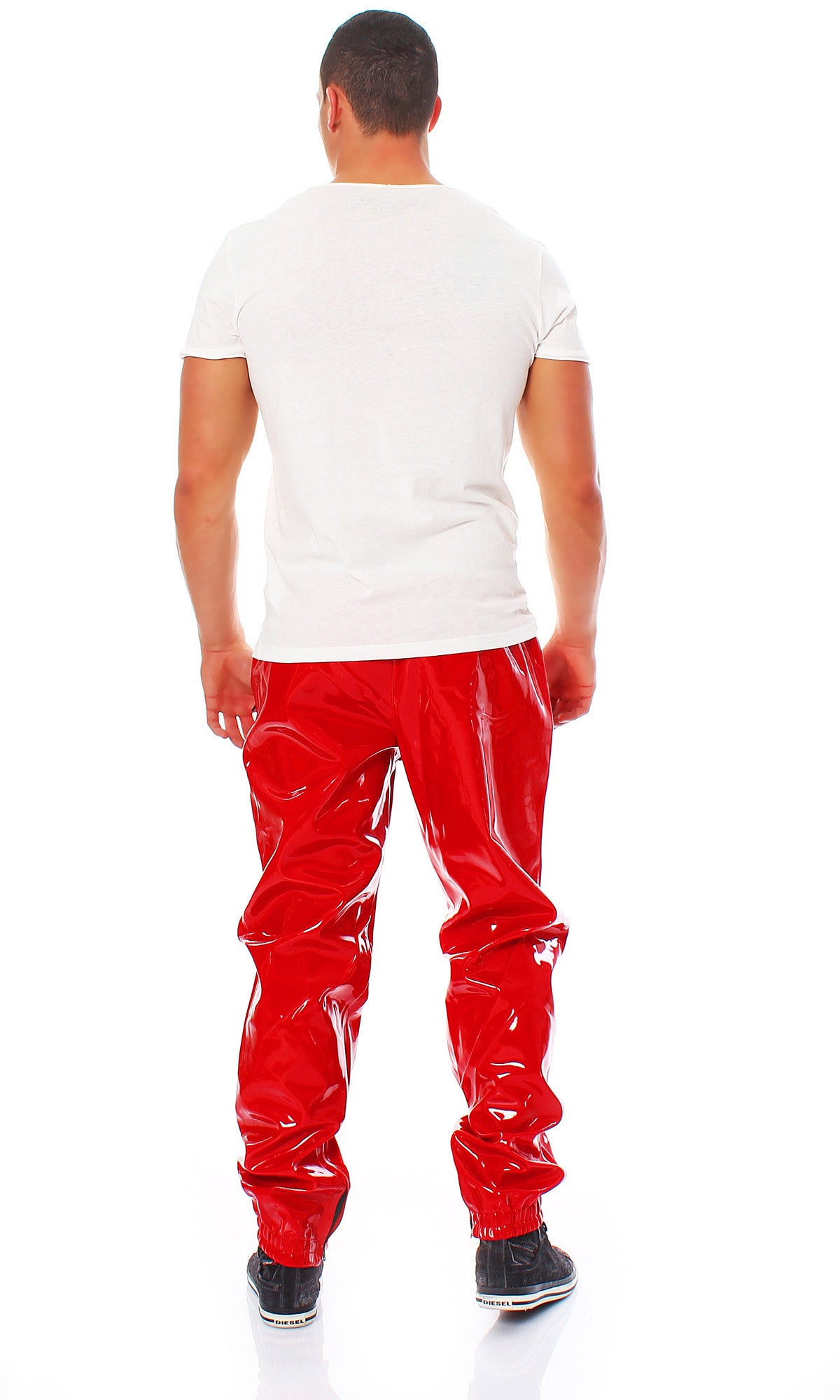 Jogging Hose Herren Vinyl Qualität diverse Größen Farben Zuhause Lack Hose