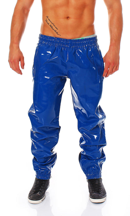 Jogging Hose Herren Vinyl Qualität diverse Größen Farben Zuhause Lack Hose