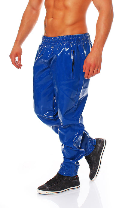 Jogging Hose Herren Vinyl Qualität diverse Größen Farben Zuhause Lack Hose