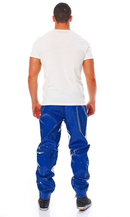 Jogging Hose Herren Vinyl Qualität diverse Größen Farben Zuhause Lack Hose