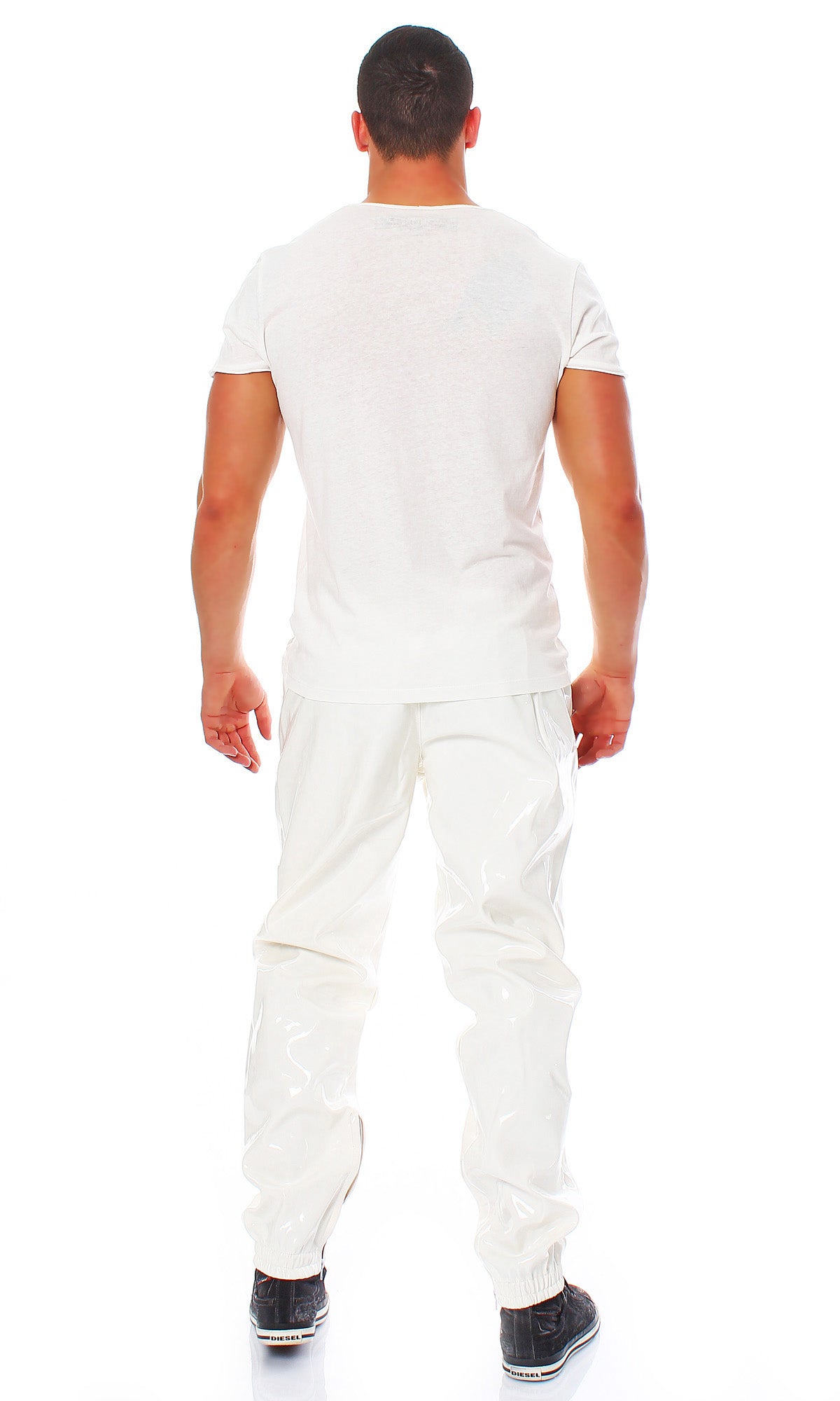 Jogging Hose Herren Vinyl Qualität diverse Größen Farben Zuhause Lack Hose