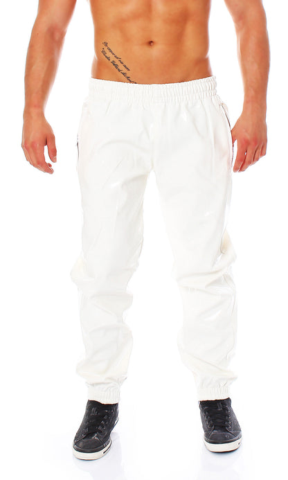 Jogging Hose Herren Vinyl Qualität diverse Größen Farben Zuhause Lack Hose