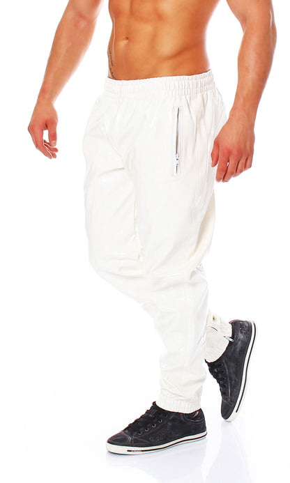 Jogging Hose Herren Vinyl Qualität diverse Größen Farben Zuhause Lack Hose