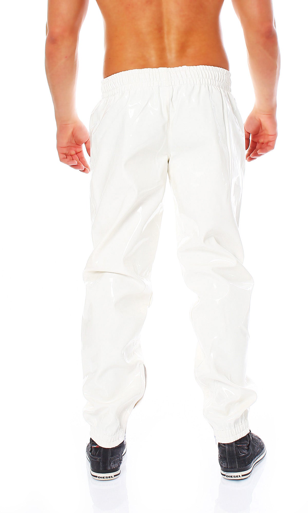 Jogging Hose Herren Vinyl Qualität diverse Größen Farben Zuhause Lack Hose