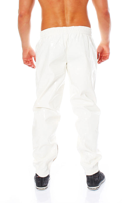 Jogging Hose Herren Vinyl Qualität diverse Größen Farben Zuhause Lack Hose