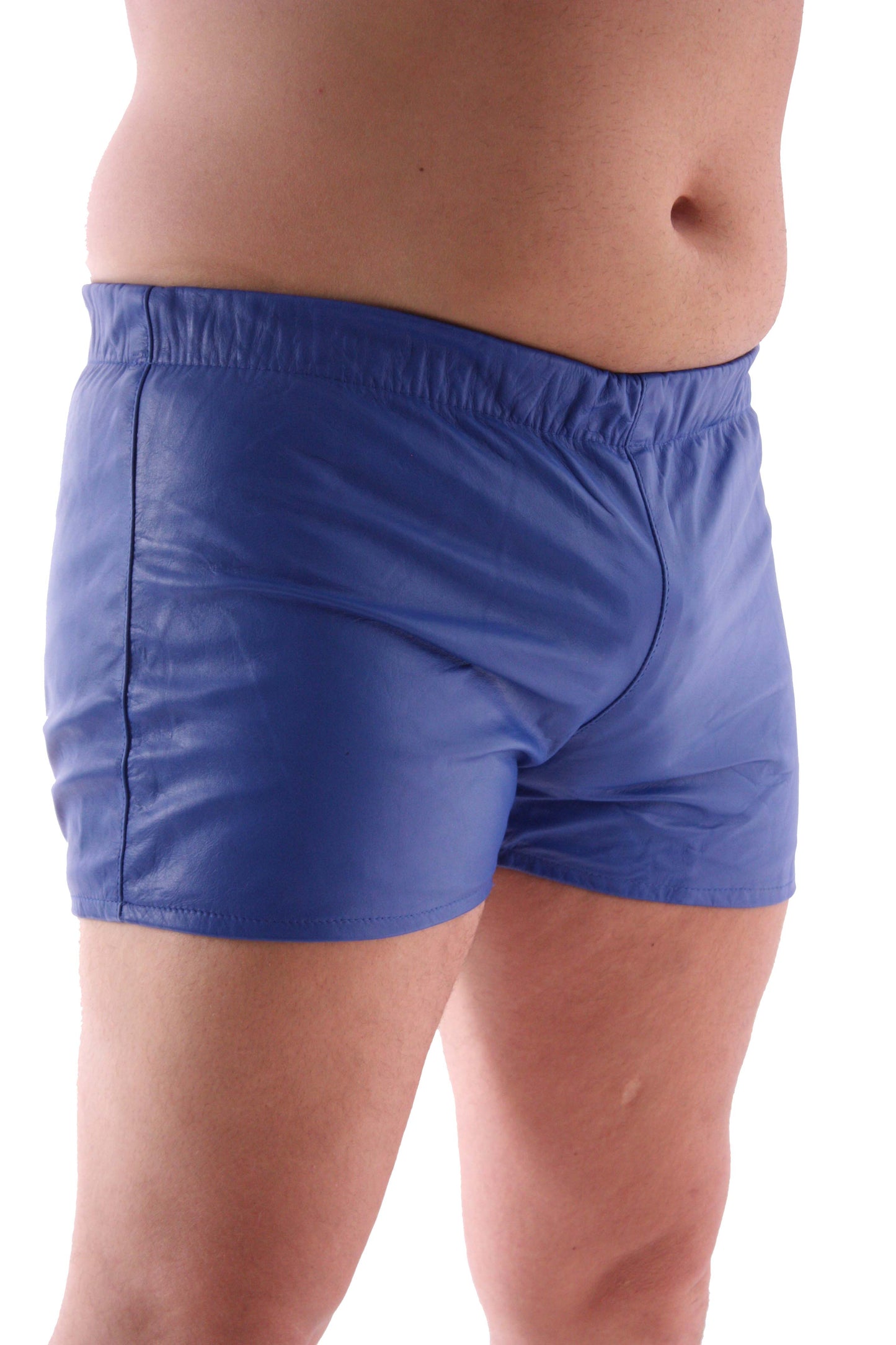 Echt Leder Short weiches Rindsleder Nappaleder Tunnelbund Innenfutter alle Größen