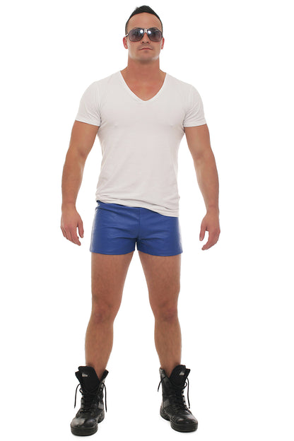 Echt Leder Short weiches Rindsleder Nappaleder Tunnelbund Innenfutter alle Größen