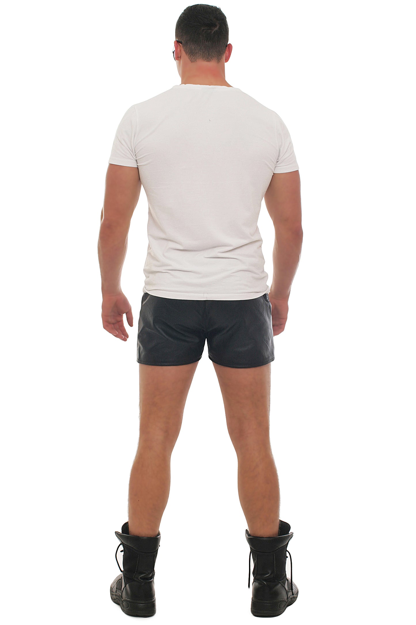 Echt Leder Short weiches Rindsleder Nappaleder Tunnelbund Innenfutter alle Größe