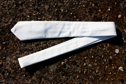 Echt Leder Krawatte Tie schmaler Schnitt 150 cm bis 7 cm Rindsleder Nappaleder