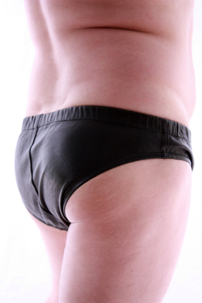 Echt Leder Herren Slip weiches Rindsleder Nappaleder Bund & Leistenband alle Gr.