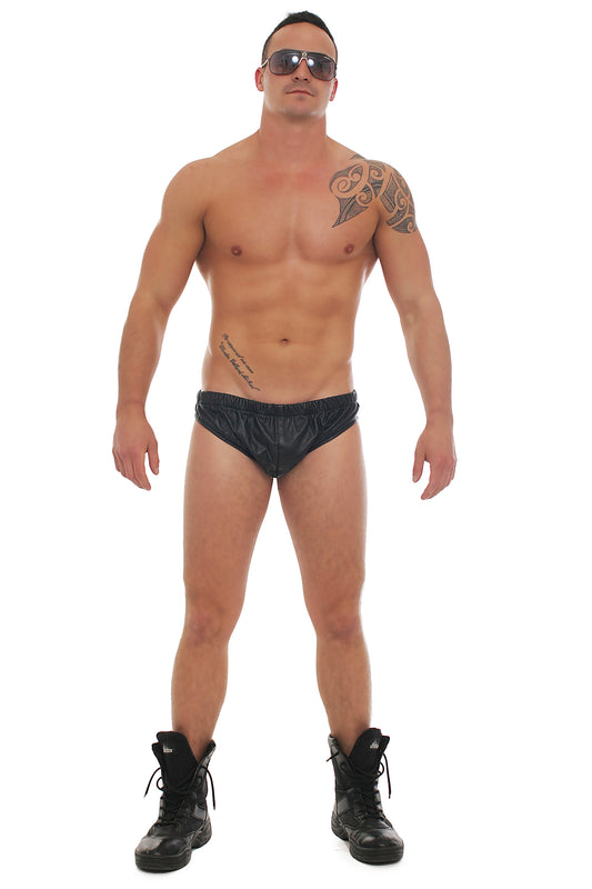 Echt Leder Herren Slip weiches Rindsleder Nappaleder Bund & Leistenband alle Gr.