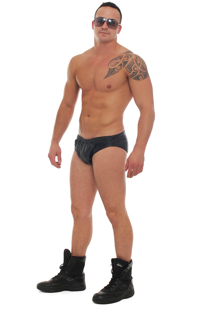 Echt Leder Herren Slip weiches Rindsleder Nappaleder Bund & Leistenband alle Gr.