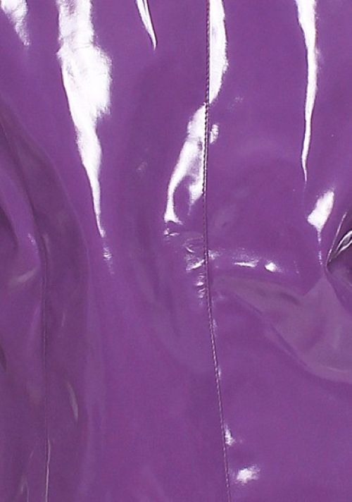 Lack Jacke Vinyl Qualität Oberarm Jackenende gesteppt div. Farben Reißverschluss