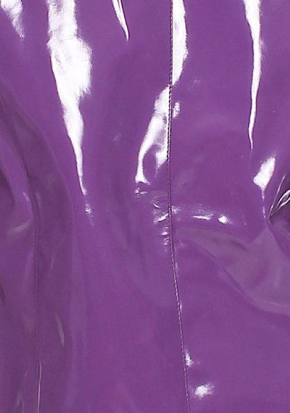 Lack Jacke Vinyl Qualität Oberarm Jackenende gesteppt div. Farben Reißverschluss